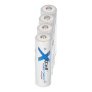 4x XCell Mignon AA Akku Ni-MH 1,2V 2900mAh