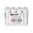 4x XCell Mignon aa battery Ni-MH 1.2v 2900mAh