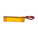 Battery pack 2.4v 2000mAh NiCd emergency lights ht 20cm cable rod l21nicd2000