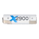 XCell Mignon aa battery Ni-MH 1.2v 2900mAh u solder tag
