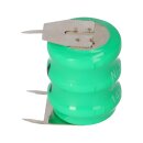 Akku-Zelle 3,6V 80mAh Ni-MH – 3 Pins, 3-Pin-Anschluss