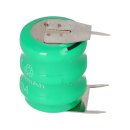 Akku-Zelle 3,6V 80mAh Ni-MH – 3 Pins, 3-Pin-Anschluss