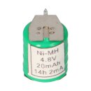 Akku-Zelle 4,8V 20mAh Ni-MH – 3 Pins, 3-Pin-Anschluss
