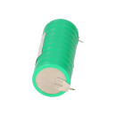 Button cell battery 12v 250mAh type v250h with u pins NiMH