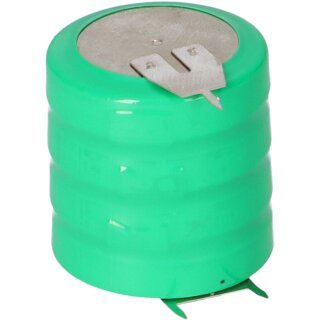 Knopfzellen Akku 4,8V 250mAh Typ V250H mit 3er Pin NiMH