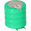 Knopfzellen Akku 4,8V 250mAh Typ V250H mit 3er Pin NiMH
