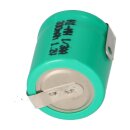 Akku-Zelle 1,2V 300mAh Ni-MH – 1/3 AA, Lötfahne, Z-Lötfahne