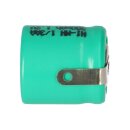 Akku-Zelle 1,2V 300mAh Ni-MH – 1/3 AA, Lötfahne, Z-Lötfahne