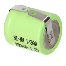 Akku-Zelle 1/3AA 1.2V 250mAh NI-MH U Lötfahne