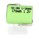 Akku-Zelle 1,2V 170mAh Ni-MH – 1/3 AAA,...