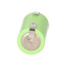 Akku-Zelle 1,2V 750mAh Ni-MH – 2/3AA, Lötfahne, U-Lötfahne