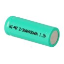 Akku-Zelle 1,2V 400mAh Ni-MH – 2/3 AAA