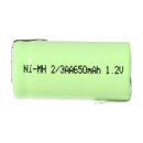 Akku-Zelle 1,2V 650mAh Ni-MH – 2/3AA,...
