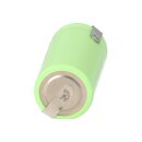 Akku-Zelle 1,2V 650mAh Ni-MH – 2/3AA, Lötfahne, Z-Lötfahne