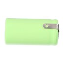 Akku-Zelle 1,2V 650mAh Ni-MH – 2/3AA, Lötfahne, Z-Lötfahne