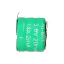 Akku Typ 3/V15H L1x3 3,6V 20mAh ++/- NiMH