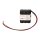 Notleuchten-Akku 7,2V 2200mAh NiMH F2x3 AA 200mm Kabel