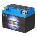 Shido LiFePO4 LTX5L-BS 12V Lithium Motorradbatterie