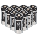 10x Panasonic 3V CR123A DL123A Batterien  CR17345 Ultra...