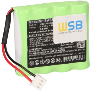 Akku kompatibel Schneider OVA51106 4,8V 800mAh NiCd