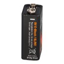 16x Absina Alkaline 6LR61 9V Block Batterie - passend für Rauchmelder, Messgeräte & Audio