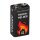 16x Absina Alkaline 6LR61 9V Block Batterie - passend für Rauchmelder, Messgeräte & Audio