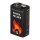 16x Absina Alkaline 6LR61 9V Block Batterie - passend für Rauchmelder, Messgeräte & Audio