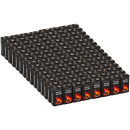 120x 9V-Block Rauchmelder Batterie für...