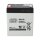 SSB Battery SB5-12L AGM Bleiakku 12V 5Ah T2 / Faston 6,3 mm