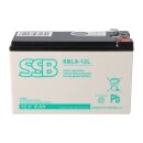 SSB Battery SBL9-12L AGM Bleiakku 12V 9Ah T2 / Faston 6,3 mm