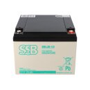 SSB Blei Akku SBL 26-12i AGM Batterie M5 Schraubanschluss...