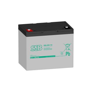 SSB Akku SBL260-12i(sh) 12Volt 260Ah M8 Schraubanschluss