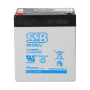 SSB Battery SBH190-12 High-Rate AGM Bleiakku 12V 5,1Ah...