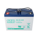 SSB Blei Akku SBL 100-12HR AGM Batterie M8...