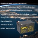 Kung Long WP12-12 12V 12Ah AGM Akku – passend für Panasonic LC-RA1212PG1