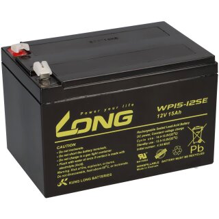 Akku für Panasonic LC-RA1215P1 12V 12Ah AGM Batterie