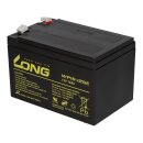 Akku für Panasonic LC-RA1215P1 12V 12Ah AGM Batterie