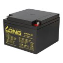 Akku für Panasonic LC-P1224APG 12V 24Ah AGM Batterie