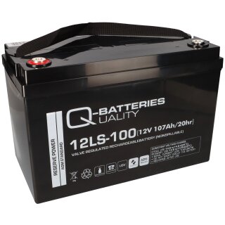 Akku für Panasonic LC-XB12100P 12V 107Ah AGM Batterie