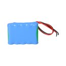 Battery pack 6.0v 1600mAh F1x5 cable open battery 6.0 volt