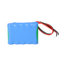 Battery pack 6.0v 1600mAh F1x5 cable open battery 6.0 volt