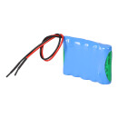 Battery pack 6.0v 1600mAh F1x5 cable open battery 6.0 volt