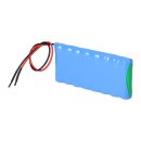 Battery pack 9.6v 1600mAh F1x8 cable open battery 9.6 volt