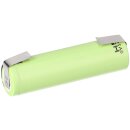 Panasonic NCR 18650B Li-Ion 3,6V / 3400mAh Lötfahne U