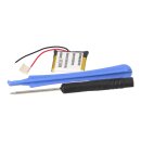 MP3-Player-Akku 3,7V 100mAh Li-Ion passend für Apple iPod Shuffle G2, G3