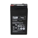 FIAMM FG10381 Standard AGM Bleiakku 6V 3,8Ah T1 / Faston...