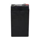 FIAMM FG10381 Standard AGM Bleiakku 6V 3,8Ah T1 / Faston 4,8 mm