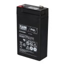 FIAMM FG10381 Standard AGM Bleiakku 6V 3,8Ah T1 / Faston 4,8 mm
