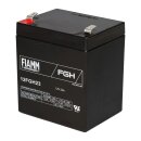 FIAMM 12FGH23 High-Rate AGM Bleiakku 12V 5Ah T2 / Faston 6,3 mm