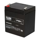 Fiamm Lead-acid battery 12fgh23 12v 5Ah Pb Faston 6,3mm